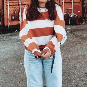 Lou and Grey Striped Sweater